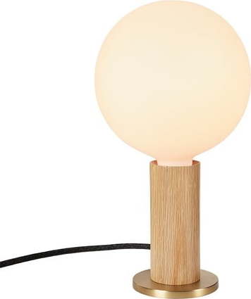 Stmívatelná stolní lampa v přírodní barvě (výška 28 cm) Knuckle – tala Tala