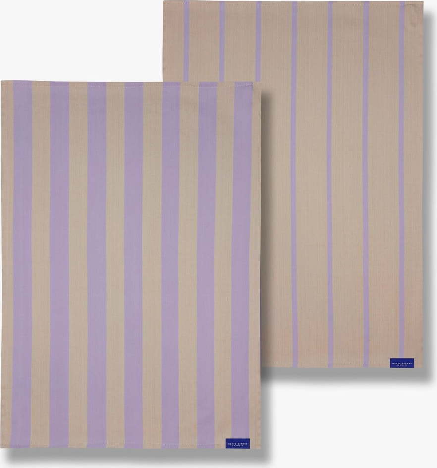 Bavlněné utěrky v sadě 2 ks 50x70 cm – Mette Ditmer Denmark Mette Ditmer Denmark