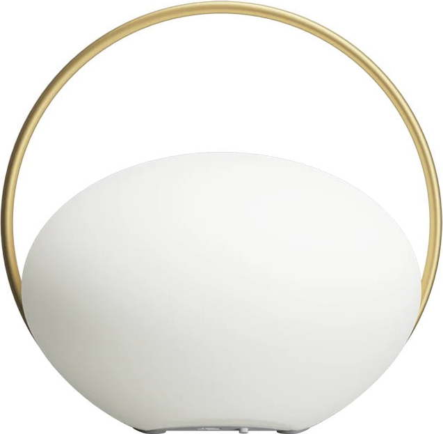 Bílá LED stmívatelná stolní lampa (výška 19 cm) Orbit – UMAGE UMAGE
