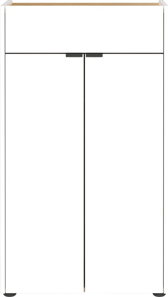 Bílá vysoká koupelnová skříňka 60x98 cm Forano – Germania Germania