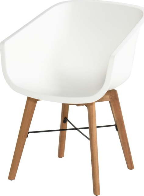Bílé plastové zahradní židle v sadě 2 ks Amalia – Hartman Hartman
