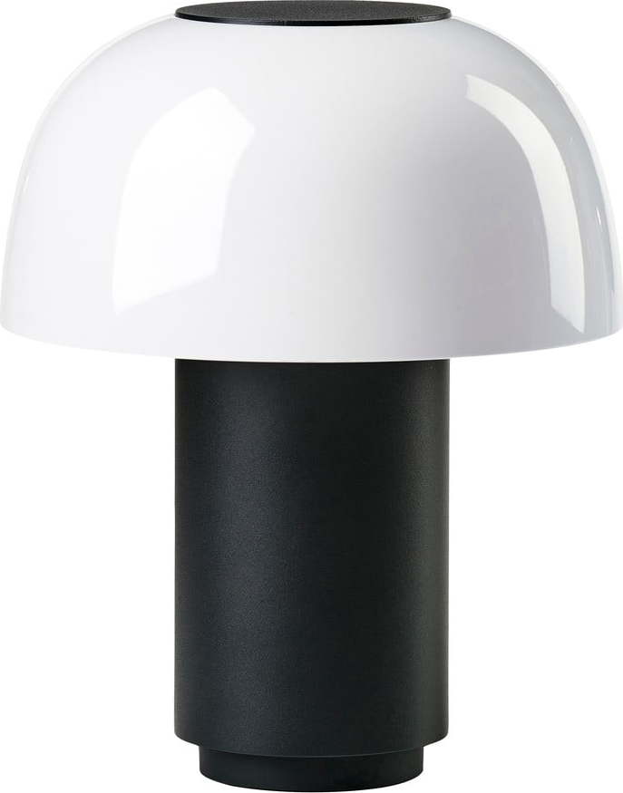 Černá hliníková LED stmívatelná stolní lampa (výška 22 cm) Harvest – Zone Zone
