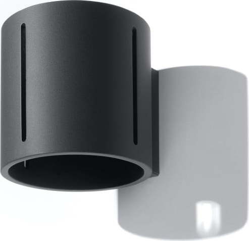 Černé nástěnné svítidlo Vulco – Nice Lamps Nice Lamps
