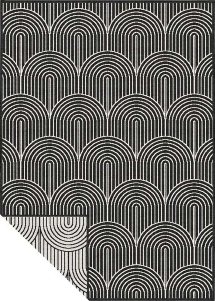 Černobílý venkovní koberec 160x230 cm Pangli Black – Hanse Home Hanse Home