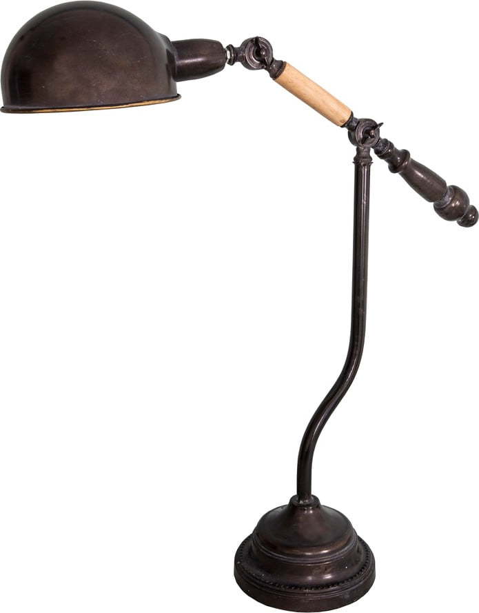 Hnědá stolní lampa (výška 67 cm) – Antic Line Antic Line