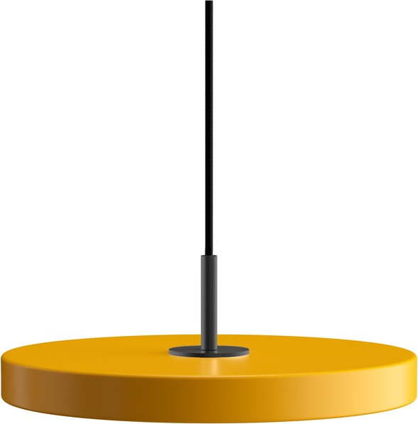 Okrově žluté LED závěsné svítidlo s kovovým stínidlem ø 31 cm Asteria Mini – UMAGE UMAGE
