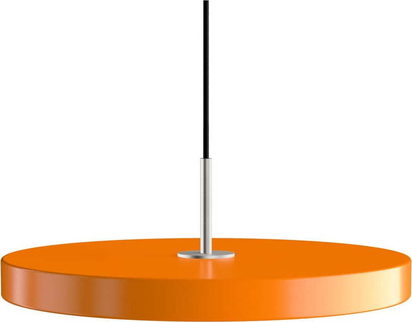 Oranžové LED závěsné svítidlo s kovovým stínidlem ø 43 cm Asteria Medium – UMAGE UMAGE