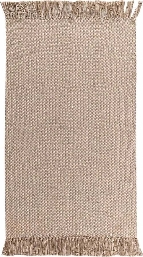 Béžový pratelný koberec 50x80 cm Pietro – douceur d'intérieur Douceur d intérieur