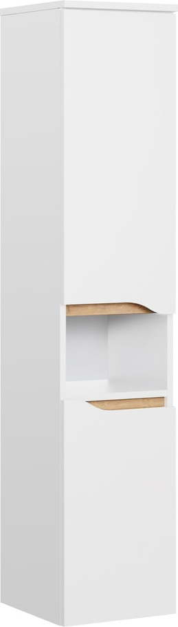 Bílá vysoká závěsná koupelnová skříňka 30x141 cm Set 857 – Pelipal Pelipal