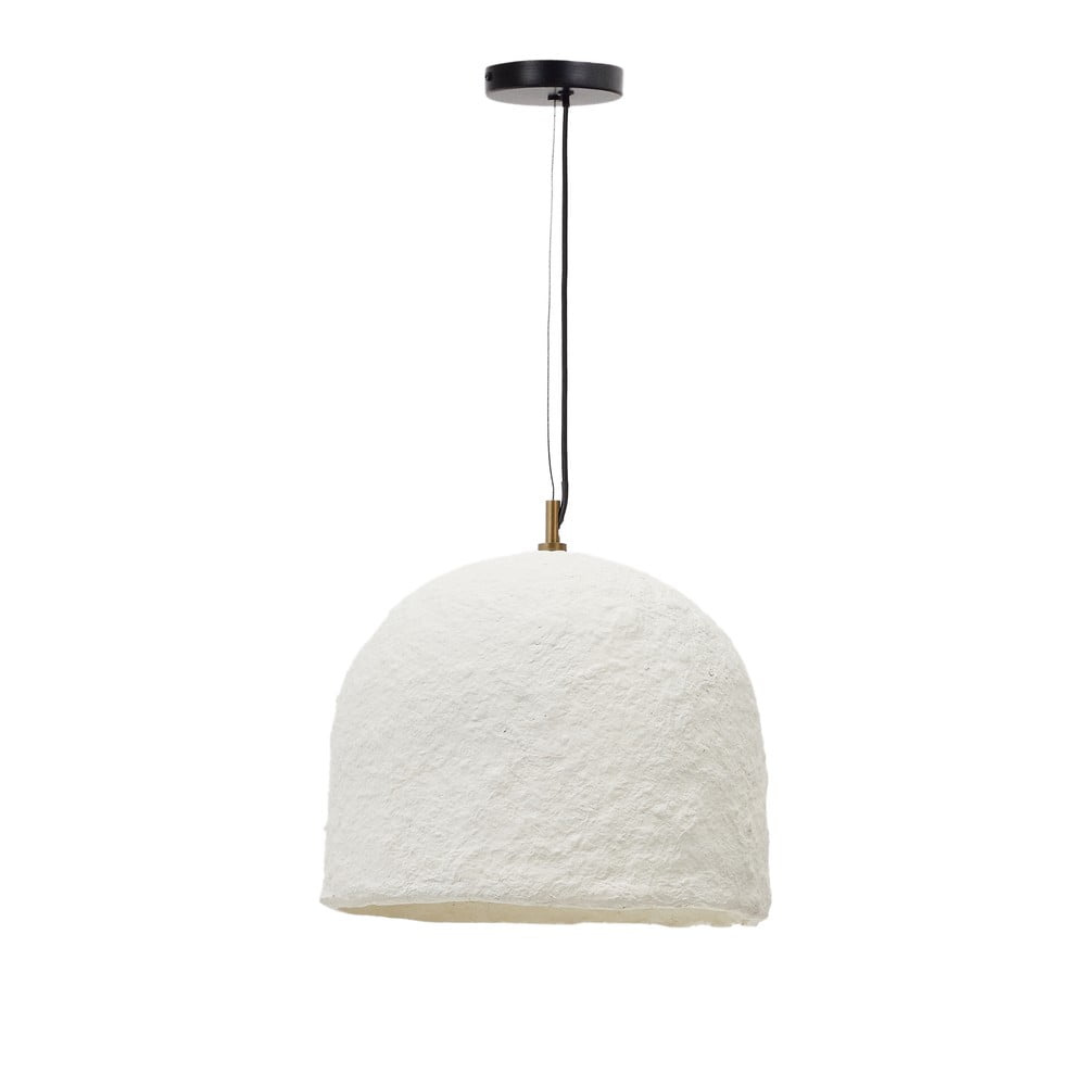 Bílé závěsné svítidlo ø 35 cm Sineu – Kave Home Kave Home