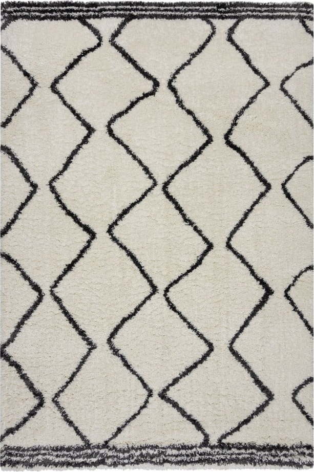 Bílý koberec 200x290 cm Riad Berber – Flair Rugs Flair Rugs