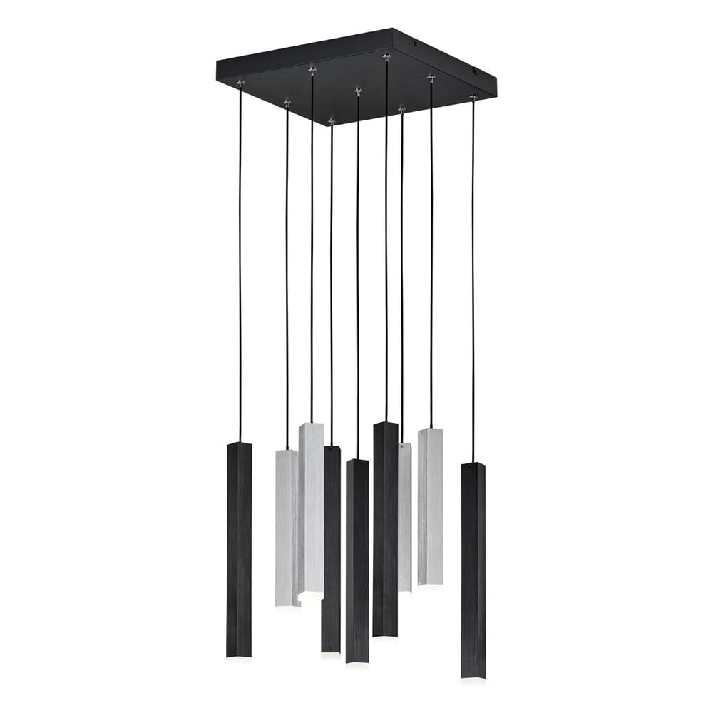 Černé LED závěsné svítidlo s kovovým stínidlem Civeto – CINQUE CINQUE