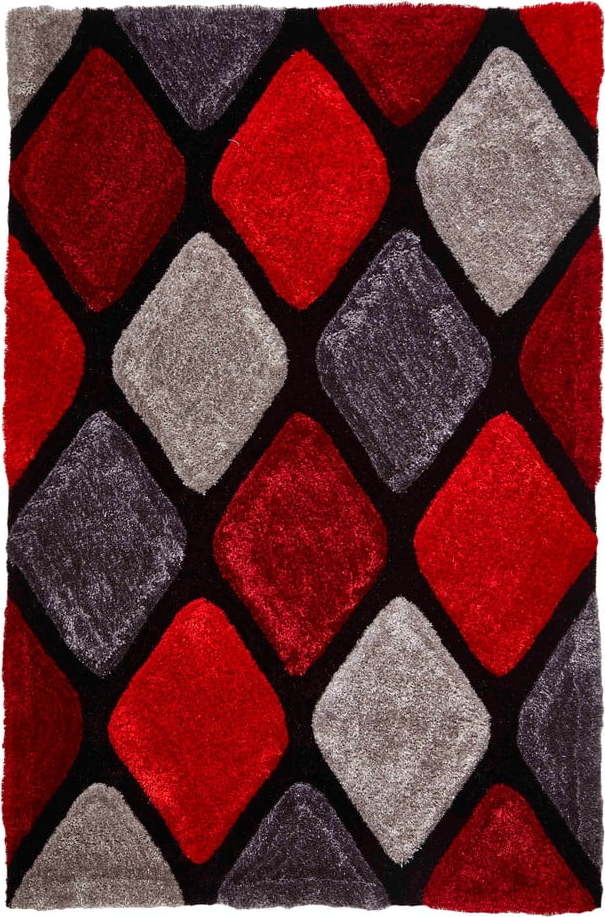 Červený ručně tkaný koberec 120x170 cm Noble House – Think Rugs Think Rugs