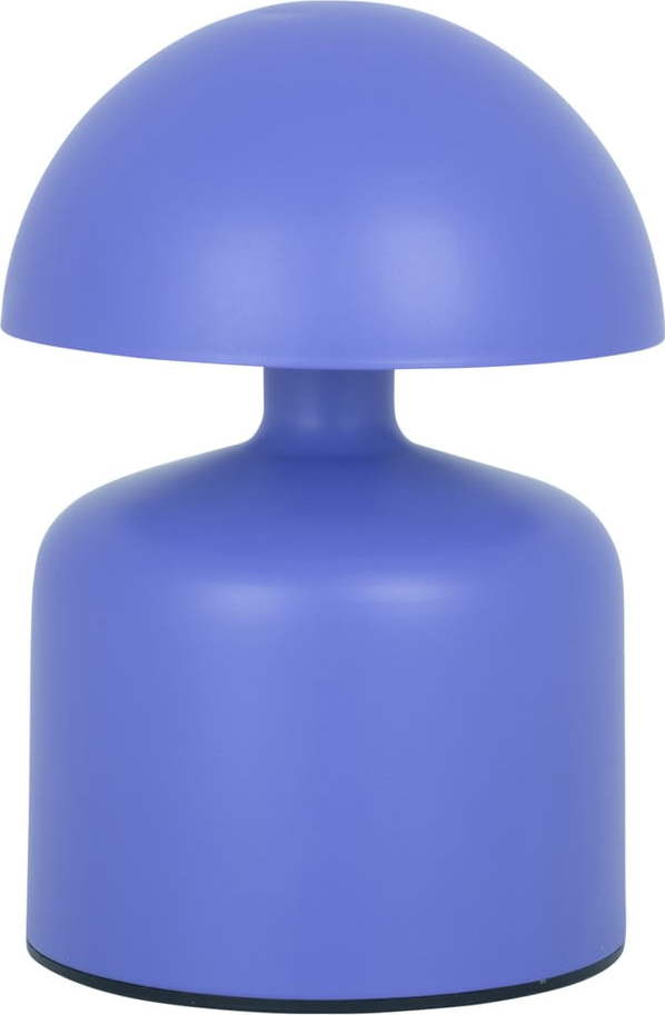 Fialová stolní lampa s kovovým stínidlem (výška 15 cm) Impetu – Leitmotiv Leitmotiv