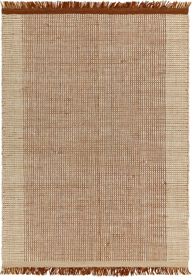 Hnědý ručně tkaný vlněný koberec 160x230 cm Avalon – Asiatic Carpets Asiatic Carpets