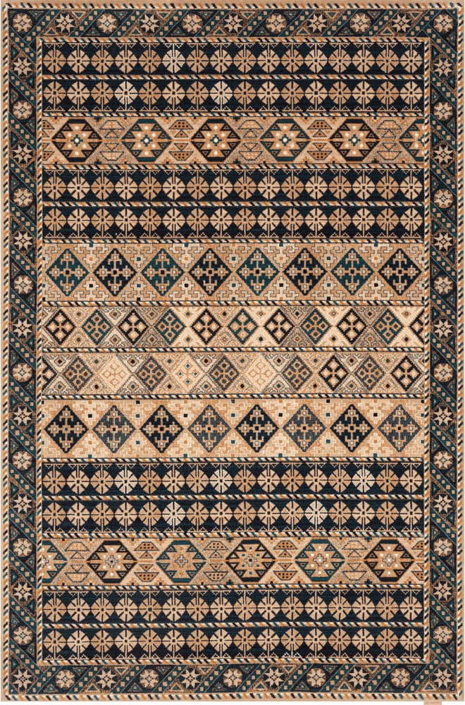 Hnědý vlněný koberec 300x400 cm Astrid – Agnella Agnella