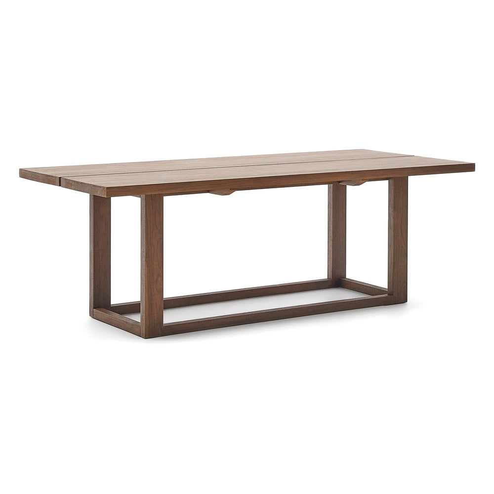Jídelní stůl z teakového dřeva v přírodní barvě 100x220 cm Sashi – Kave Home Kave Home