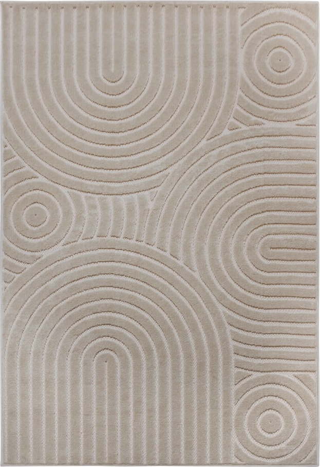 Krémový koberec 67x120 cm Iconic Wave – Hanse Home Hanse Home