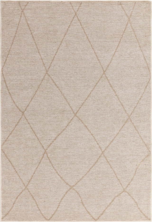 Krémový koberec s příměsí juty 200x290 cm Mulberrry – Asiatic Carpets Asiatic Carpets