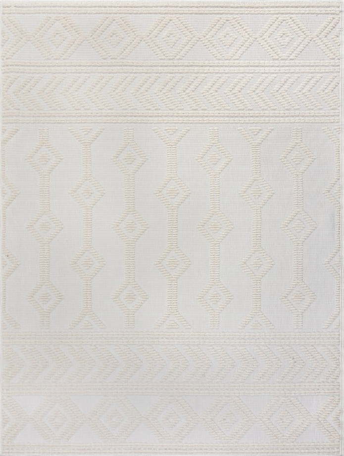 Krémový koberec z žinylky 160x240 cm Shyla – Flair Rugs Flair Rugs