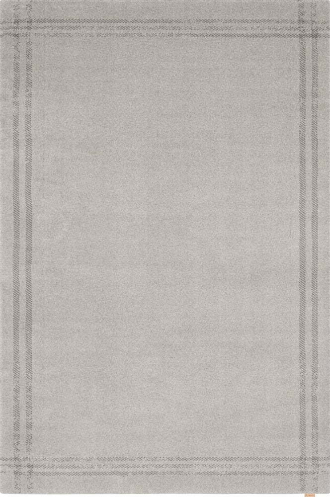 Krémový vlněný koberec 200x300 cm Calisia M Grid Rim – Agnella Agnella
