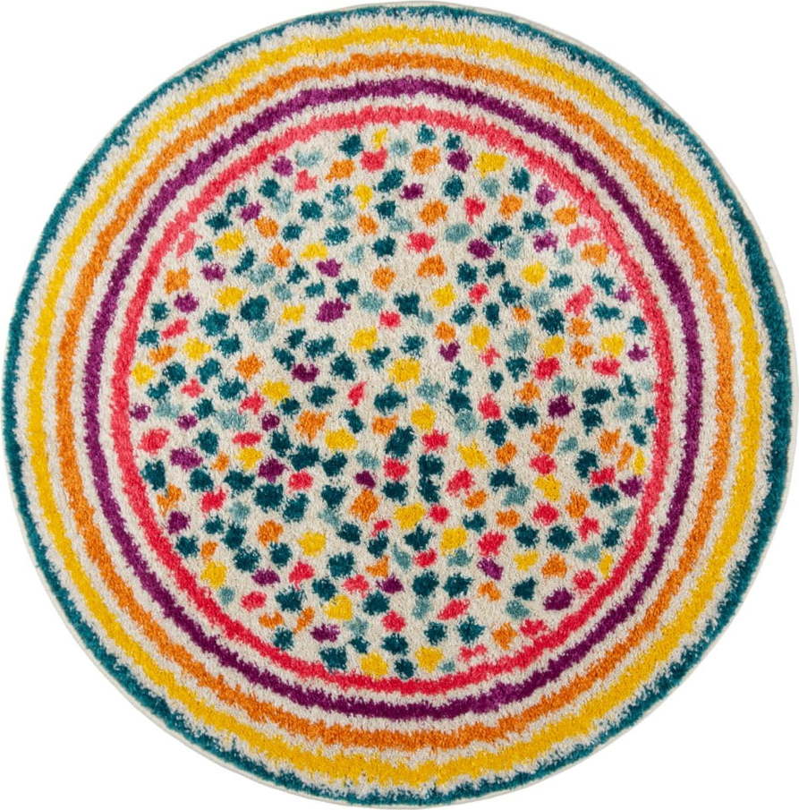Kulatý koberec 100x100 cm Rainbow Spot – Flair Rugs Flair Rugs