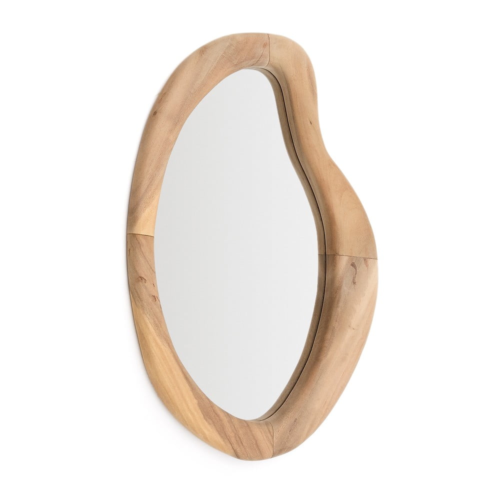 Nástěnné zrcadlo s dřevěným rámem 44x68 cm Selem – Kave Home Kave Home