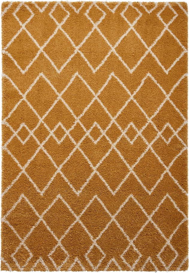Okrově žlutý koberec 160x220 cm Royal Nomadic – Think Rugs Think Rugs