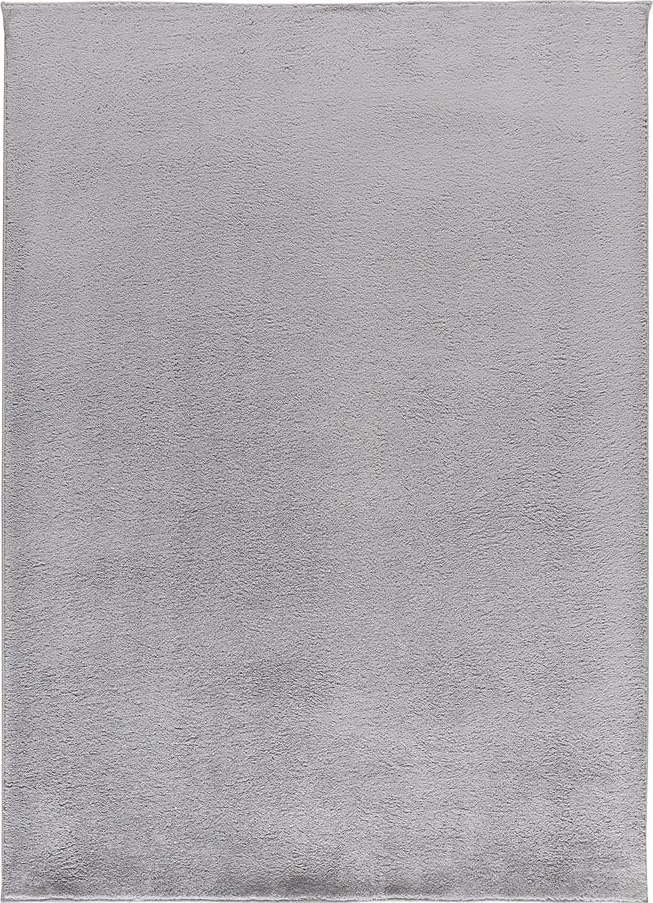 Šedý koberec z mikrovlákna 160x220 cm Coraline Liso – Universal Universal