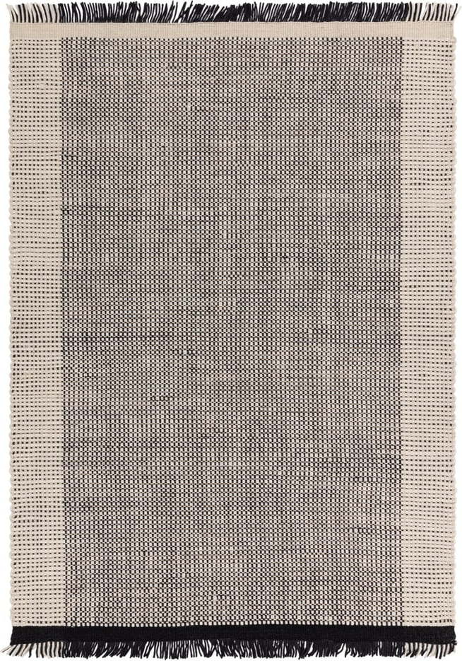 Šedý ručně tkaný vlněný koberec 160x230 cm Avalon – Asiatic Carpets Asiatic Carpets