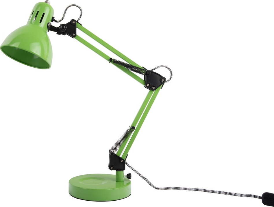 Světle zelená stolní lampa s kovovým stínidlem (výška 52 cm) Funky Hobby – Leitmotiv Leitmotiv