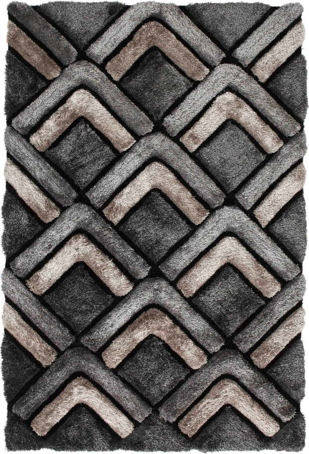 Tmavě šedý ručně tkaný koberec 120x170 cm Noble House – Think Rugs Think Rugs