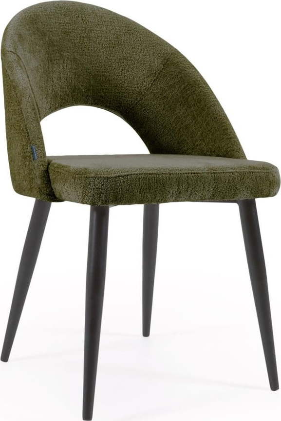 Zelené jídelní židle v sadě 4 ks Mael – Kave Home Kave Home