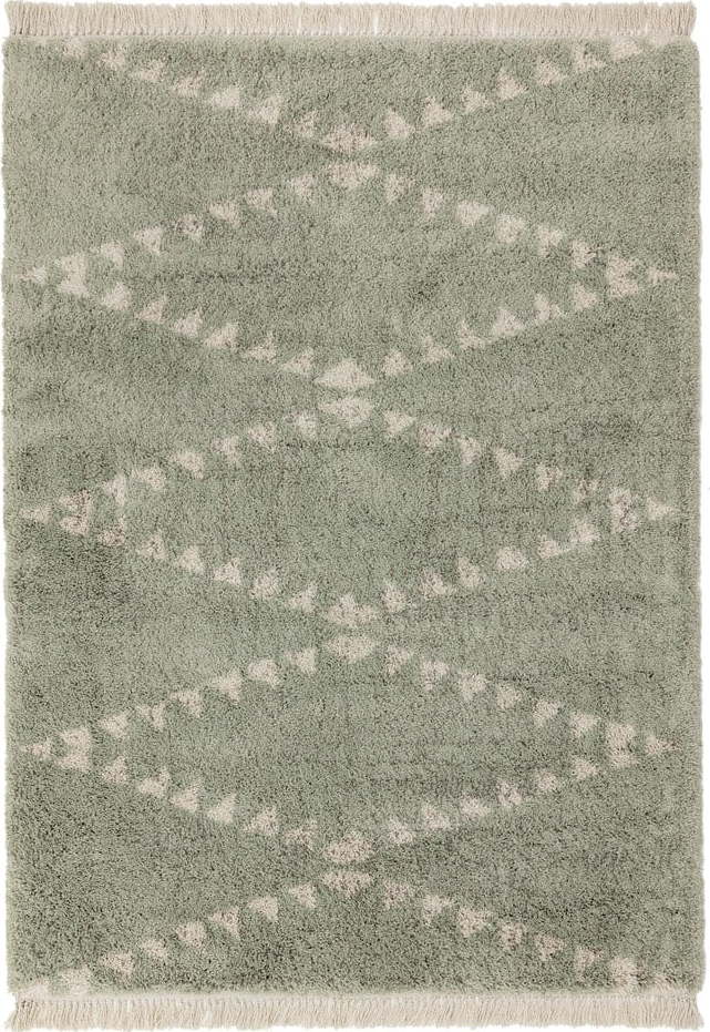 Zelený koberec 120x170 cm Rocco – Asiatic Carpets Asiatic Carpets