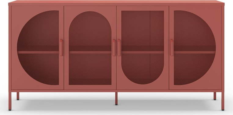 Komoda v cihlové barvě 160x90 cm Tayra – Marckeric Marckeric