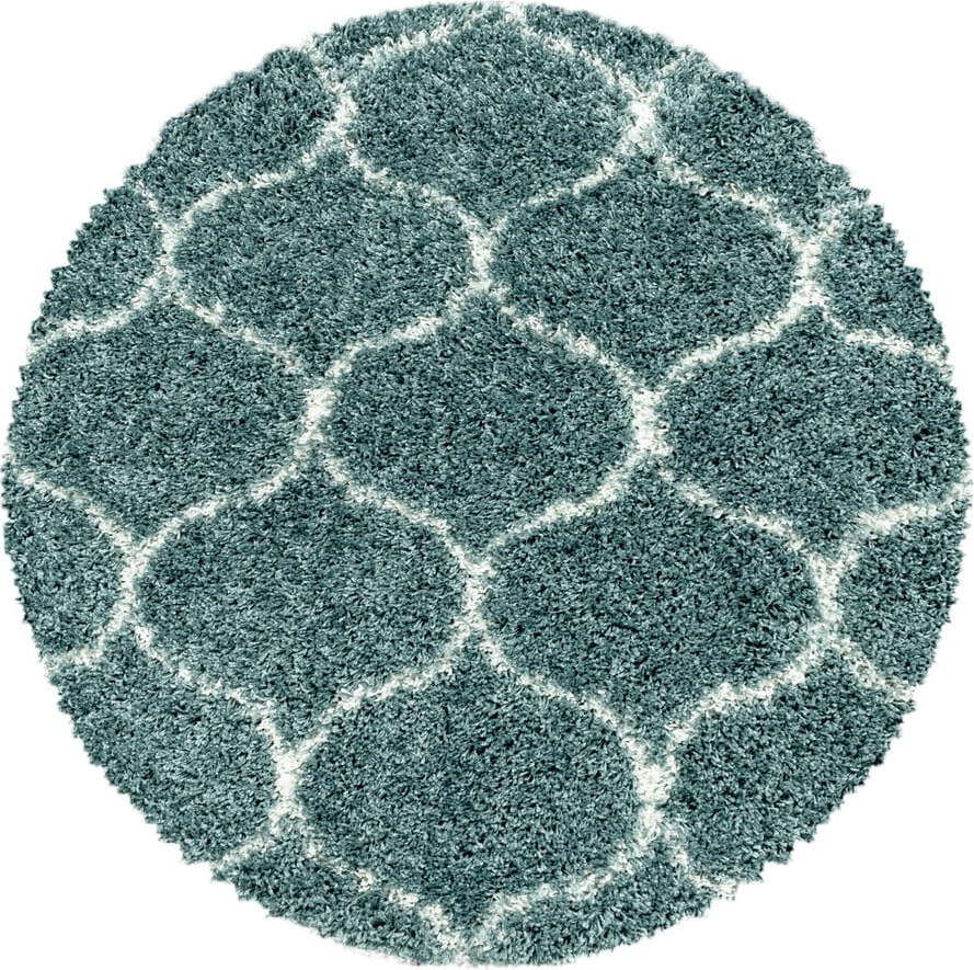 Modrý kulatý koberec ø 80 cm Salsa – Ayyildiz Carpets Ayyildiz Carpets