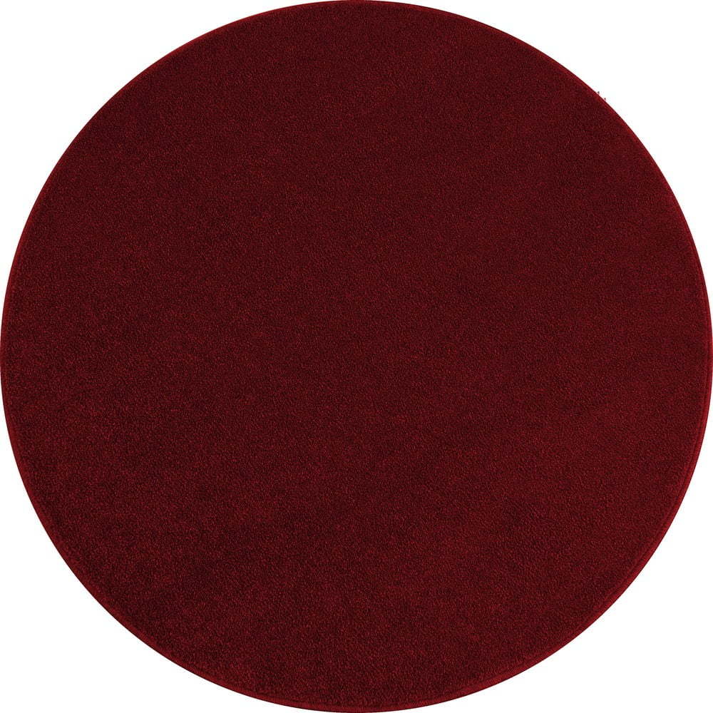 Vínový kulatý koberec ø 200 cm Ata – Ayyildiz Carpets Ayyildiz Carpets