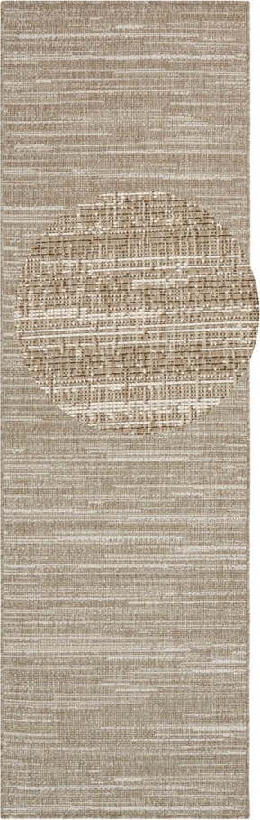 Béžový venkovní koberec běhoun 350x80 cm Gemini - Elle Decoration Elle Decoration