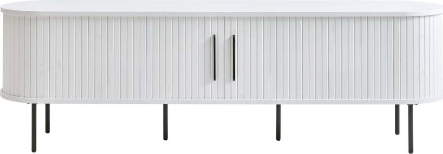 Bílý TV stolek 180x56x45 cm Nola – Unique Furniture Unique Furniture