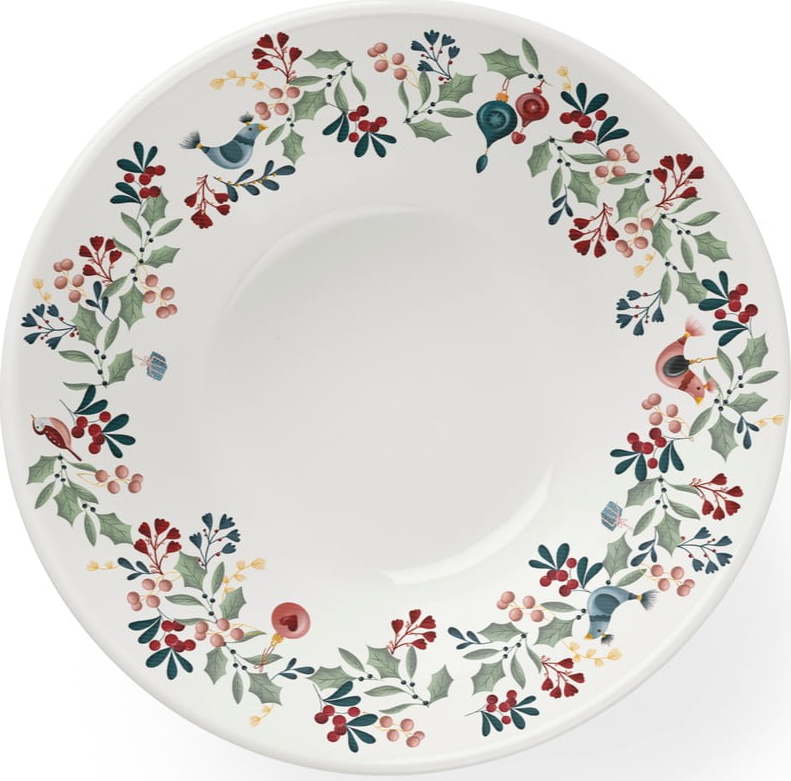 Bílý hluboký porcelánový talíř ø 19 cm Grand Cru Cottage – Rosendahl Rosendahl
