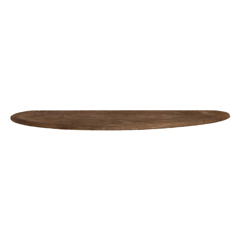 Hnědá police z mangového dřeva 70 cm Ginosu – Light & Living Light & Living