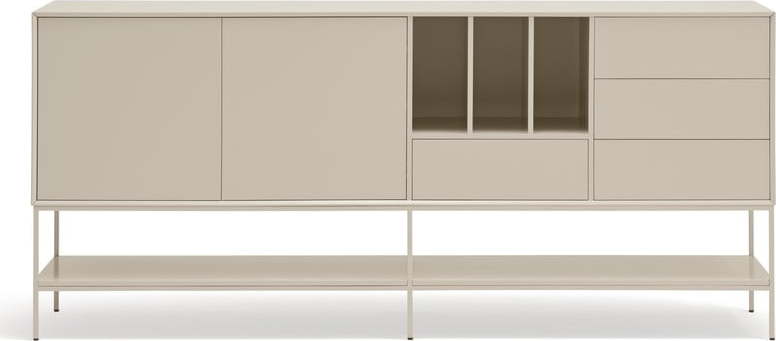 Krémová komoda 220x98x45 cm Platt – Teulat Teulat