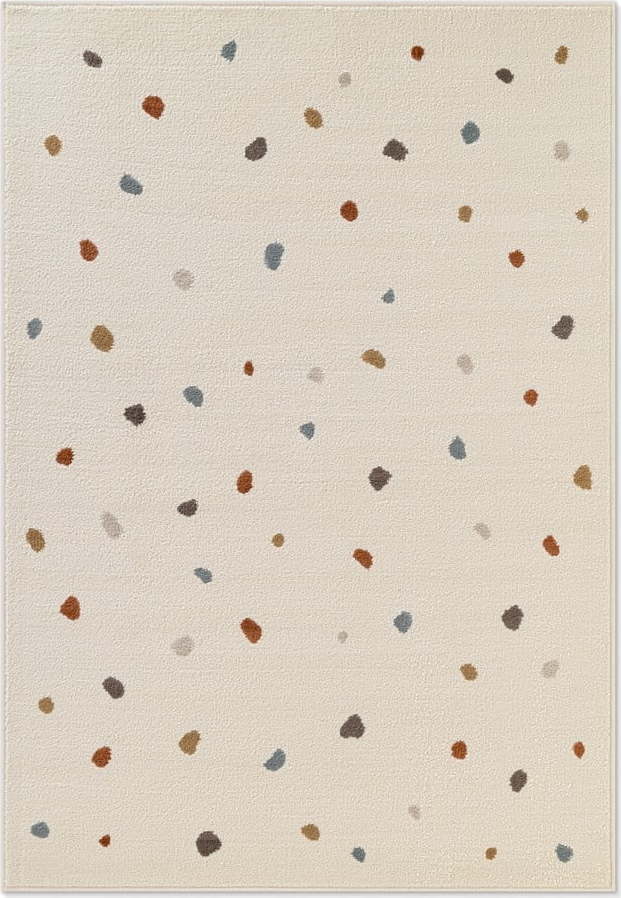 Krémový dětský koberec 160x235 cm Funny Dots – Hanse Home Hanse Home