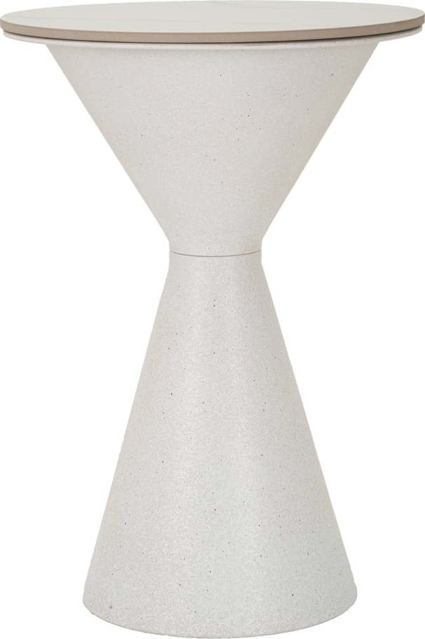 Kulatý odkládací stolek s keramickou deskou ø 44 cm Fush – Mauro Ferretti Mauro Ferretti