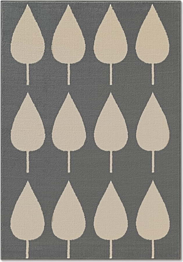 Modrý dětský koberec 120x170 cm Lovely Leaves – Hanse Home Hanse Home