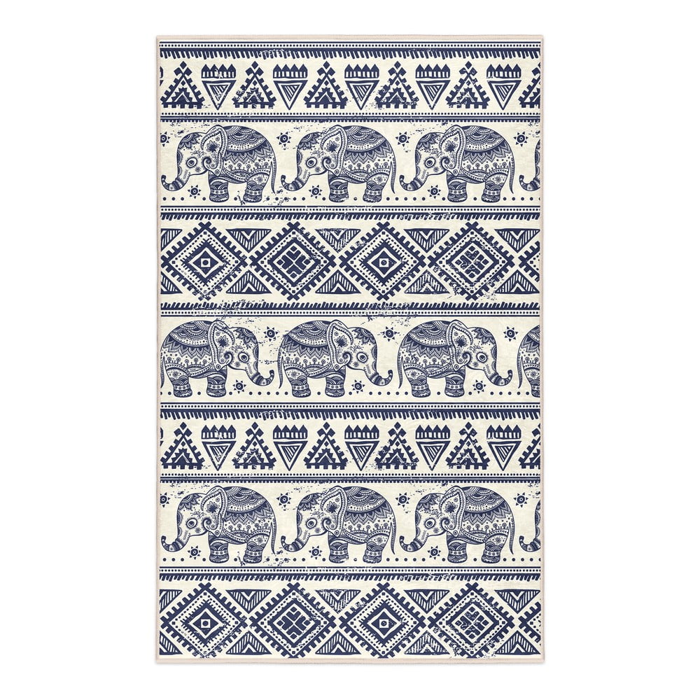 Modrý pratelný koberec 160x230 cm Elephant – Mila Home Mila Home
