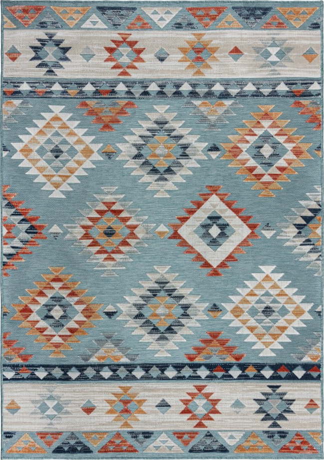 Modrý vnitřní a venkovní koberec 160x230 cm Avery Blue – Flair Rugs Flair Rugs