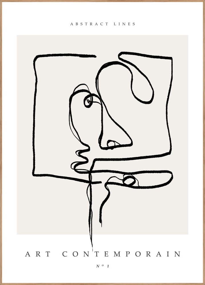 Obraz 30x40 cm Art Contemporain – Malerifabrikken Malerifabrikken