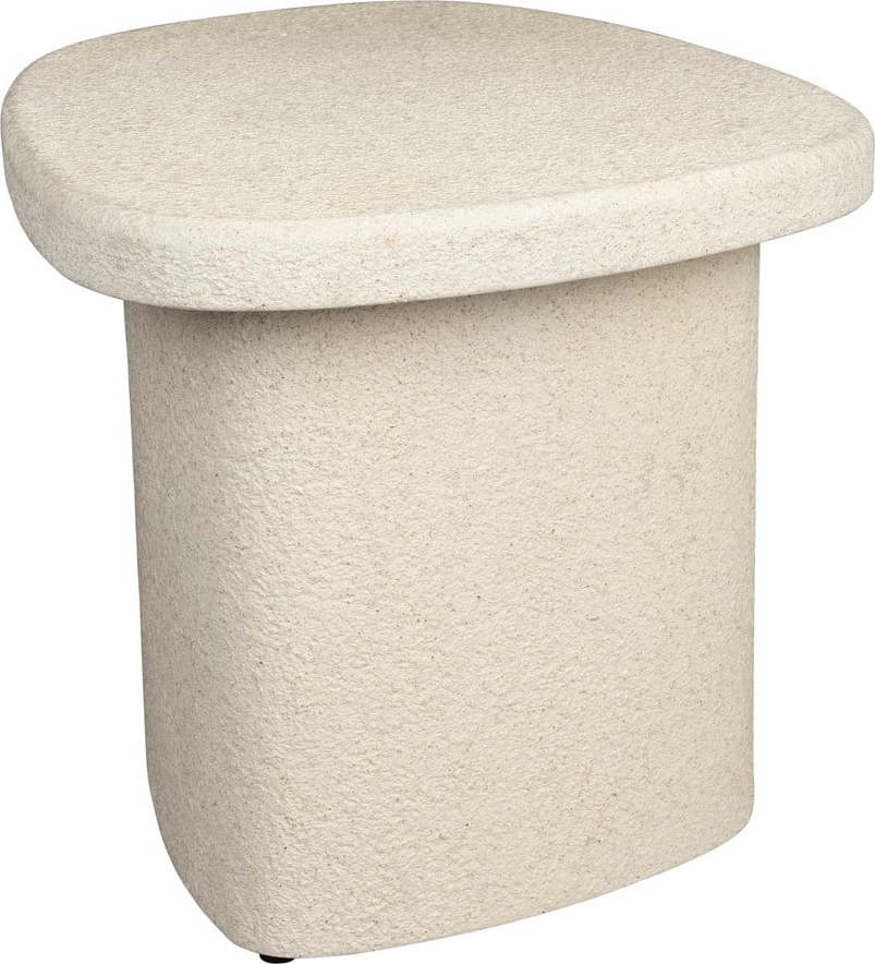 Odkládací stolek s deskou v dekoru mramoru 45x56 cm Veda – Dutchbone Dutchbone