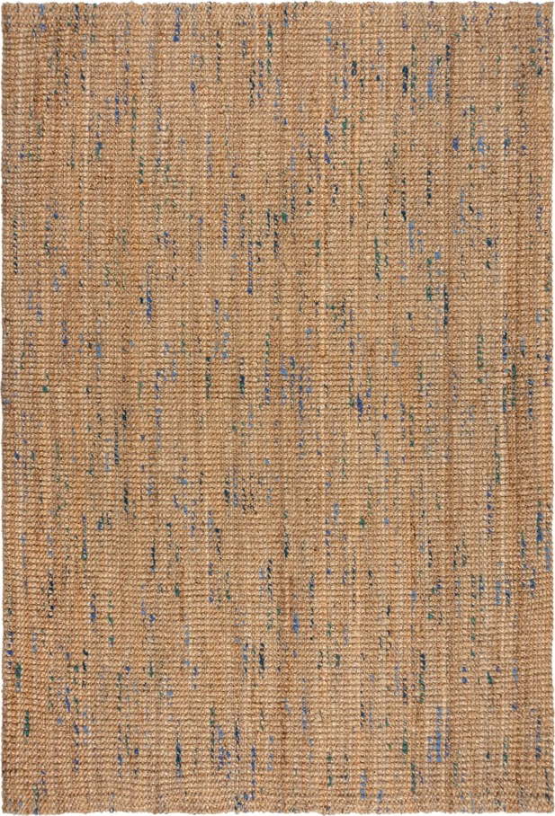 Ručně tkaný jutový koberec v modro-přírodní barvě 160x230 cm Jute Boucle Blue – Flair Rugs Flair Rugs